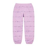 Script Stripe Sweatpant Pale Purple