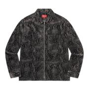 Begrenset opplag Snakeskin Corduroy Zip Up Skjorte