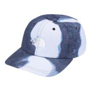 Begrenset opplag Denim Print 6-panel Lue