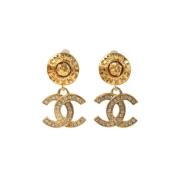 Pre-owned Yellow Gold earrings