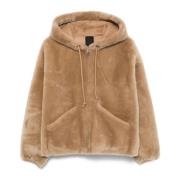 Vendbar Shearling Vinterjakke