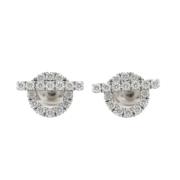 Pre-owned White Gold earrings