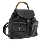 Pre-owned Leather backpacks