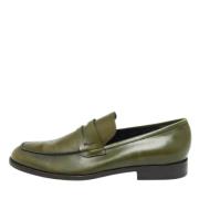 Pre-owned Leather flats