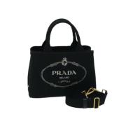 Pre-owned Cotton prada-bags