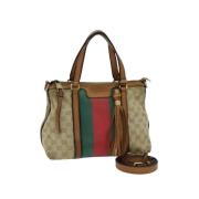 Pre-owned Canvas gucci-bags