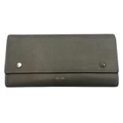 Pre-owned Leather wallets