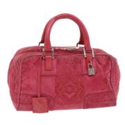 Pre-owned Suede handbags