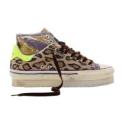 Starless High Platform Leopard Canvas