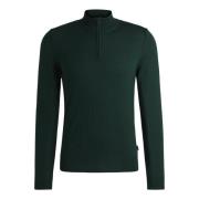 Grønn Half-Zip Genser & Jakker