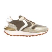 Gylne Sneakers Paris Race Woman