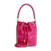 Mini Bucket Bag i Leppestift Rosa