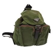 Pre-owned Nylon backpacks