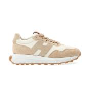 Beige Joggesko Sneakers Stilig Komfortabel