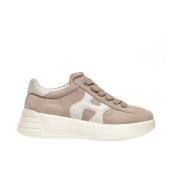 Beige Sneakers Dame Sko