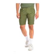 Hvite Bermuda Shorts Casual Trendy Stil