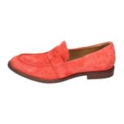 Vintage Loafers i Semsket skinn for Kvinner