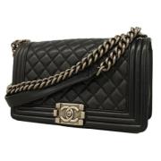 Pre-owned Leather chanel-bags