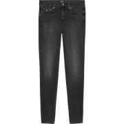 Svart Skinny Fit Stretch Denim Jeans