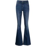 Indigo Flared H?ytlivsjeans