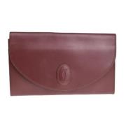 Pre-owned Leather clutches