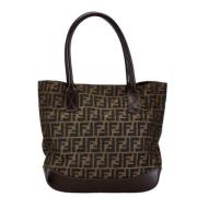 Pre-owned Canvas fendi-bags