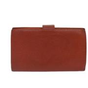 Pre-owned Leather wallets