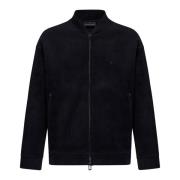 Blå Zip-Up Sweatshirt Aw24