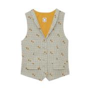 Grønn Print Vest