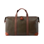 Heritage Large Clipper, Mole & Cognac Weekendbag