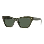 Green Shaded Sunglasses