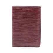 Pre-owned Leather wallets