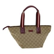 Pre-owned Canvas gucci-bags