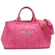 Pre-owned Canvas prada-bags