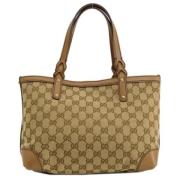 Pre-owned Canvas gucci-bags