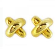 Pre-owned Yellow Gold earrings