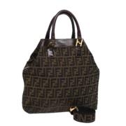 Pre-owned Canvas fendi-bags