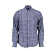 Elegant Slim-Fit Button-Down Skjorte