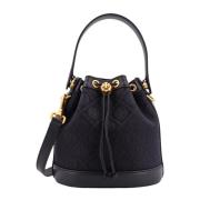 Monogram Canvas Bucket Bag