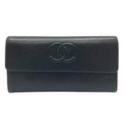 Pre-owned Leather wallets