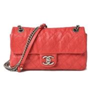 Pre-owned Leather chanel-bags