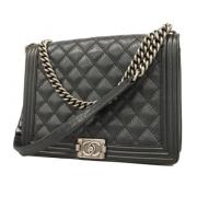 Pre-owned Leather chanel-bags