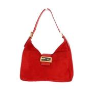 Pre-owned Suede fendi-bags