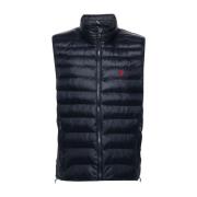 Quilted High Neck Vest