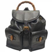 Pre-owned Leather backpacks