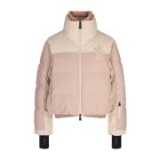 Rosa Ski Jacket med Fjelldetaljer