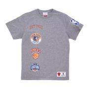 NY Knicks T-skjorte Grå Heather