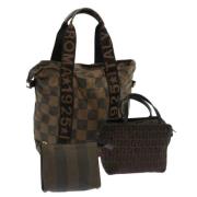 Pre-owned Canvas fendi-bags