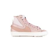 Jumbo Pink High-Top Sneaker