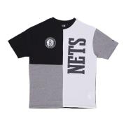 Brooklyn Nets Logo T-skjorte Svart/Grå